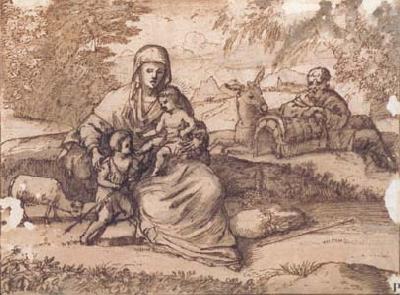 Rest on the Flight into Egypt (mk17), Claude Lorrain